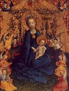 Stefan Lochner The Virgin and Child in a Rose Arbour oil painting artist